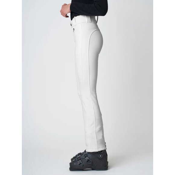 NEW $850 BOGNER WOMENS HAZE SKI PANTS!  12 or 14  LARGE  WHITE  STRETCH FABRIC - Picture 2 of 6